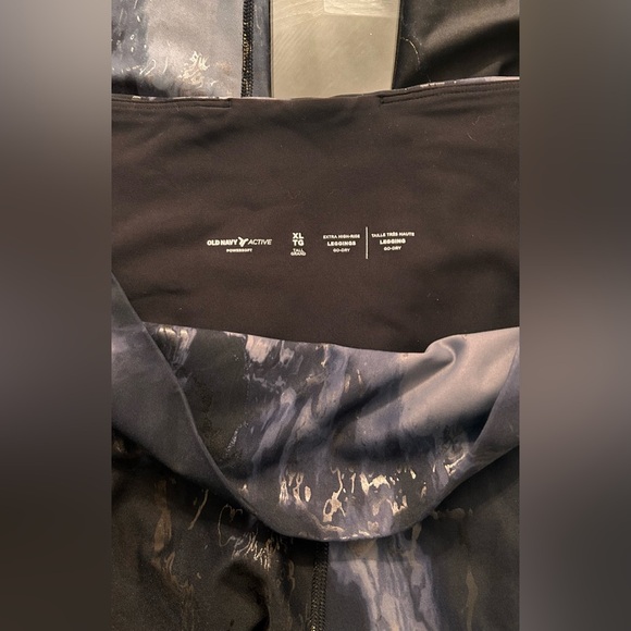 Women’s Legging TALL Length- Marble Print - Picture 2 of 4